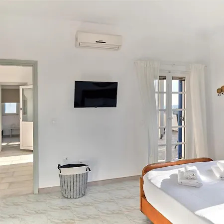 Bianca With Panoramic 180 Sea View Appartamento Piso Livadi