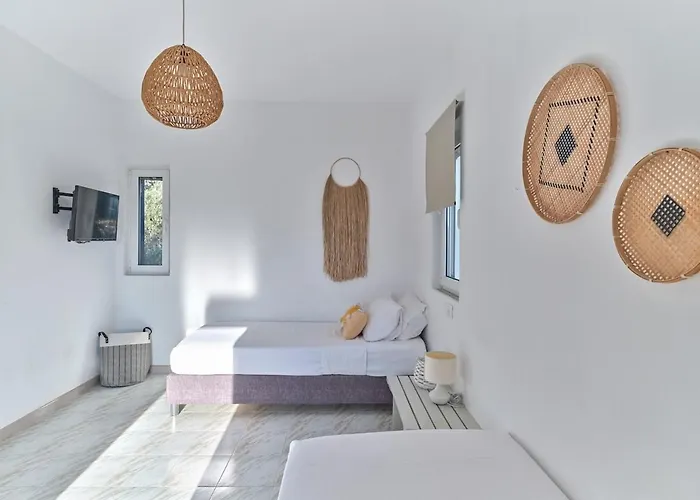 Bianca With Panoramic 180 Sea View Piso Livadi