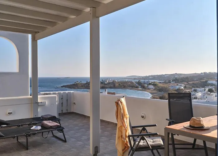 Apartamento Bianca With Panoramic 180 Sea View Piso Livadi