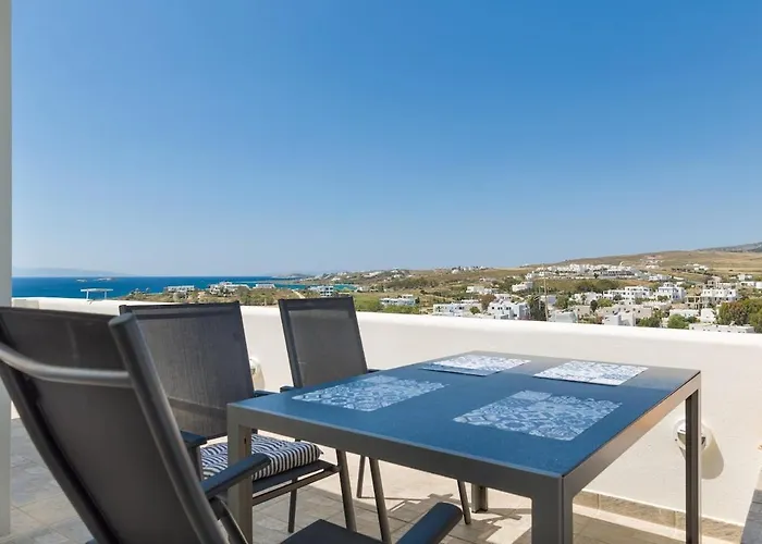 Apartamento Bianca With Panoramic 180 Sea View Piso Livadi