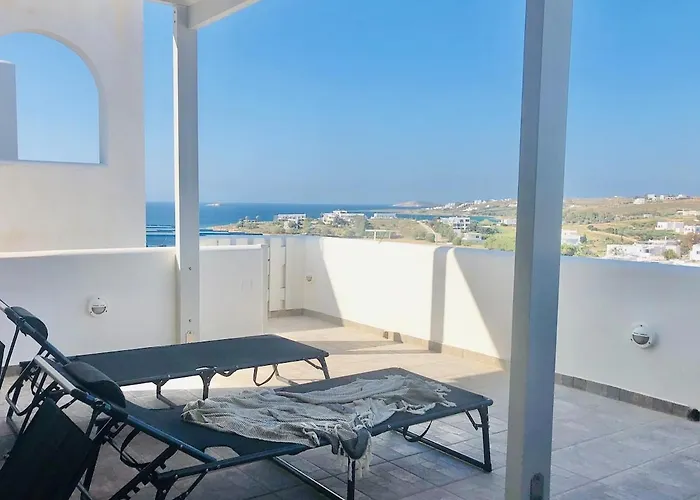 Bianca With Panoramic 180 Sea View * Piso Livadi