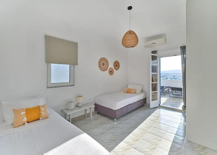 Apartamento Bianca With Panoramic 180 Sea View Piso Livadi