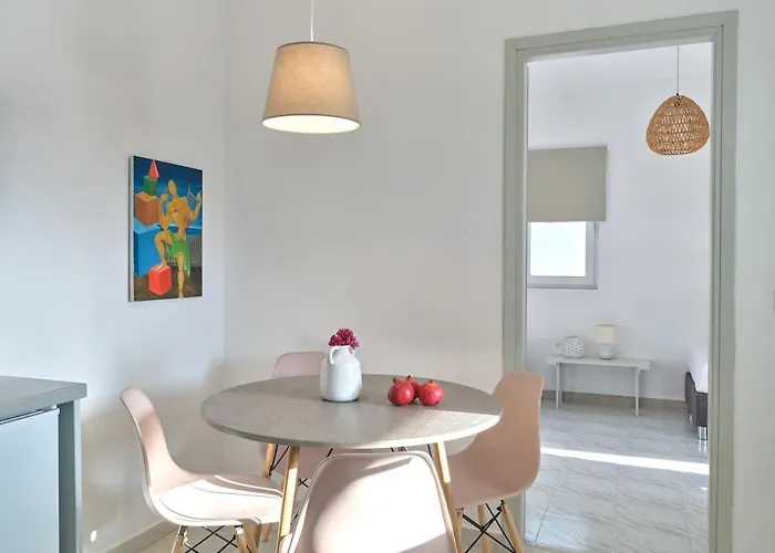 Bianca With Panoramic 180 Sea View Apartamento Piso Livadi